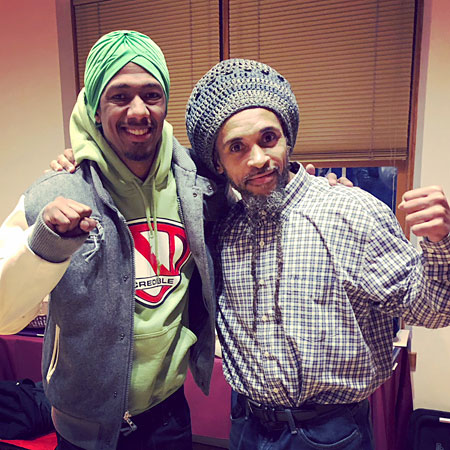 Nick Cannon and Ghani